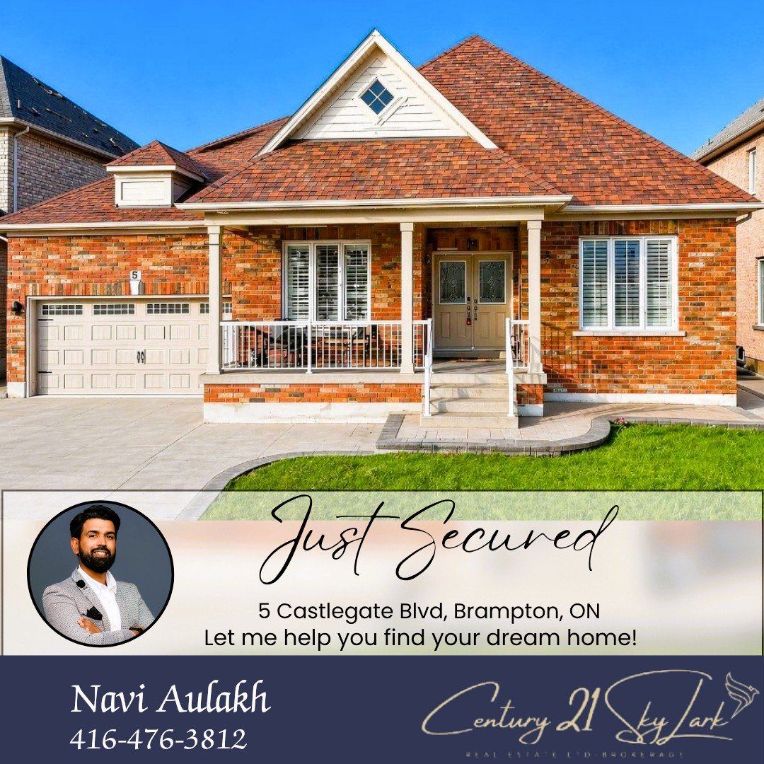 5 Castlegate Boulevard Brampton